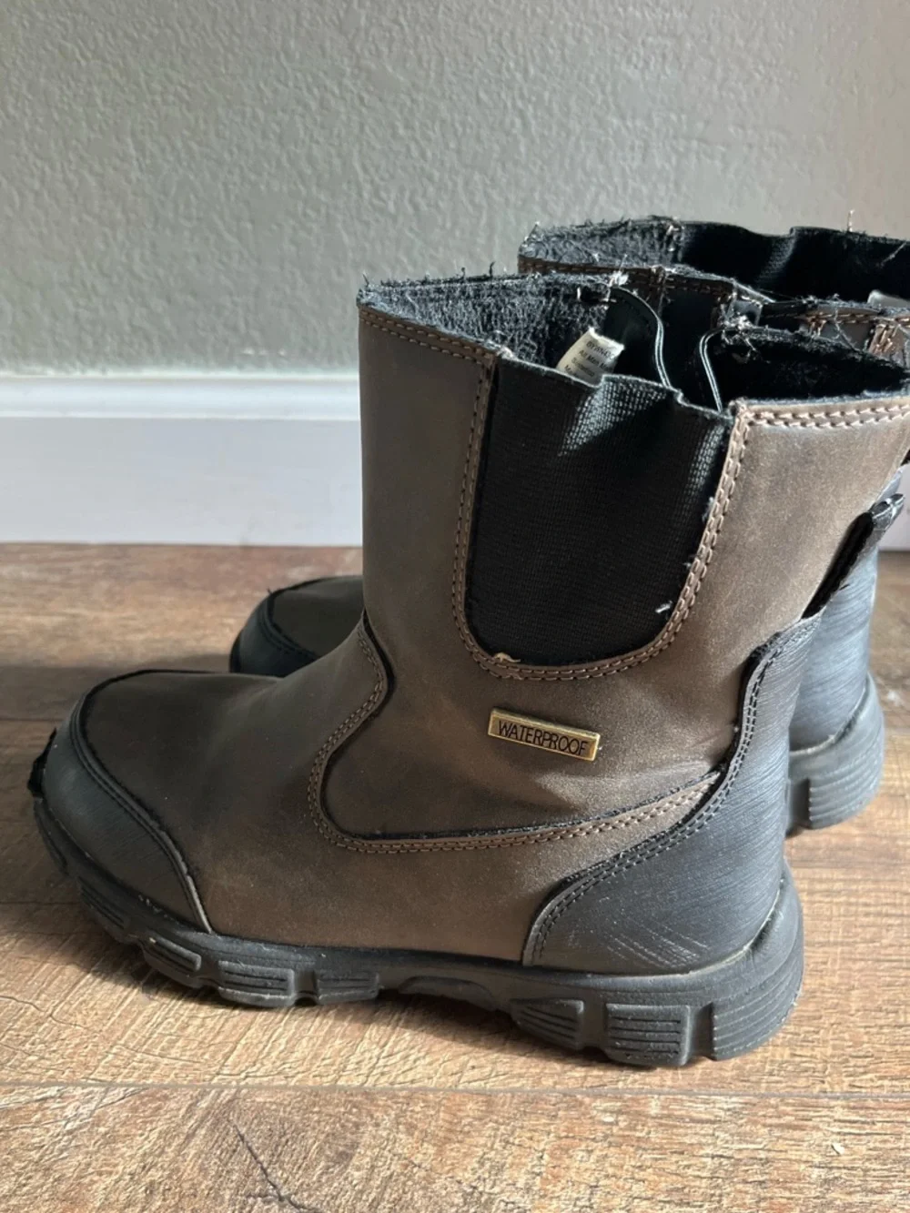 Wonder Nation Boys‎ Wonder Nation Wellington Winter Boot size 1